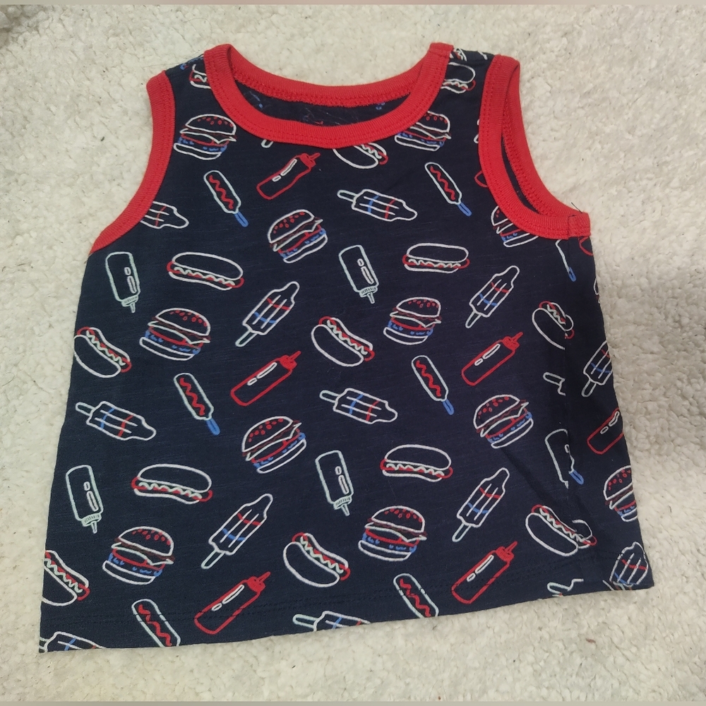 6-12 month baby tank top